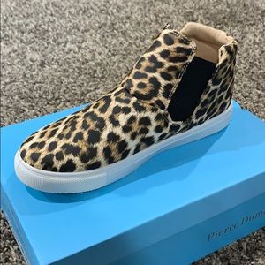 Leopard bootie